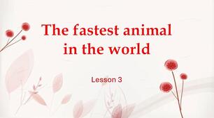 Презентація до підручника Family and Friends 3 "Unit 9 The fastest animal in the world Lesson 3. Song"
