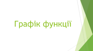 Графік функції