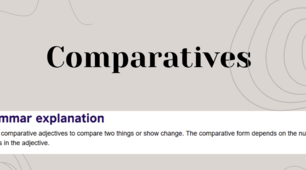 Презентація "Comparatives".