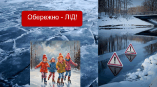 Презентація "Обережно - ЛІД!" (виховна година з безпеки життєдіяльності -НУШ 1-4 класи,   5 клас, 6 клас, 7 клас, 8 клас, 9 клас, 10 клас, 11 клас)