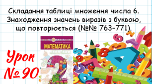 Математика 2 клас. Презентації уроків до підручника Н. О. Будна. Урок 90.  (№№ 763–771). 