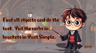 Past Simple with Harry Potter