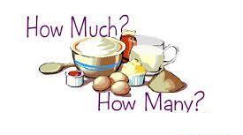 How much? How many?