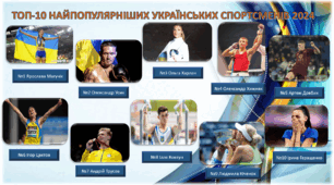 ТОП-10 НАЙПОПУЛЯРНІШИХ УКРАЇНСЬКИХ СПОРТСМЕНІВ 2024