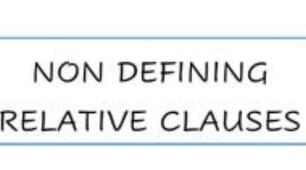 Non-defining relative clause 