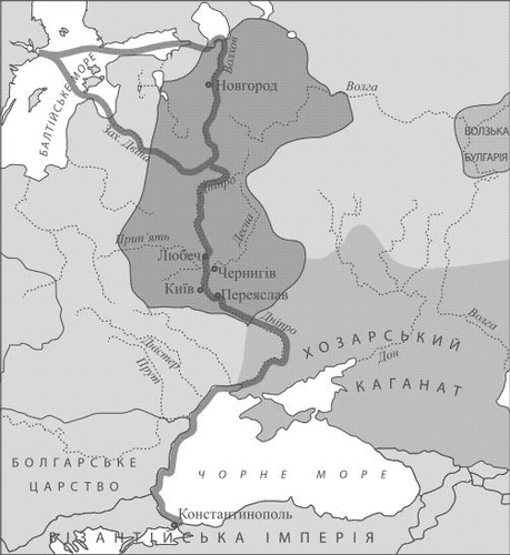 Абетка | Шлях із варяг у греки