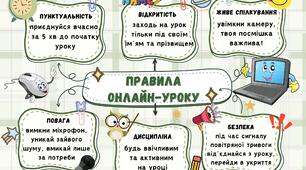 Правила онлайн-уроку