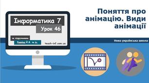 Поняття про анімацію. Види анімації