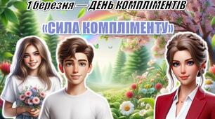 Всесвітній день компліментів. Презентація "Сила компліменту"+конспект +оформлення+роздатковий матеріал