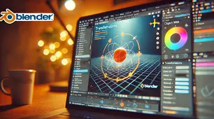 10-11 клас. Урок 6. Об'єктний режим. Виділення об'єктів. Переміщення об'єктів. Обертання об'єктів, їх масштабування (Blender)