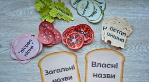 "Мовний бутерброд" власні та загальні назви