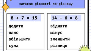 Читаємо рівності по-різному