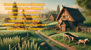 Оксана Іваненко «Тарасові  шляхи» (Розділ «Чорний шлях»). Образ юного Шевченка. Інтереси, прагнення, характер, вчинки майбутнього поета в зображенні О. Іваненко (презентація, інтерактивна вікторина)