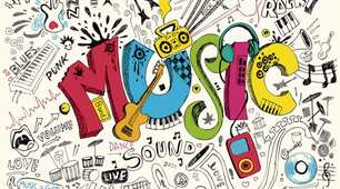 Music is heard everywhere