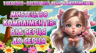 Анімована інформаційно-ігрова презентація "Мистецтво компліментів: від серця до серця" 1 березня - Всесвітній день компліментів
