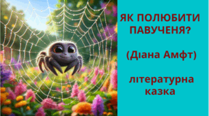 ЯК ПОЛЮБИТИ ПАВУЧЕНЯ?   (Діана Амфт)   літературна казка