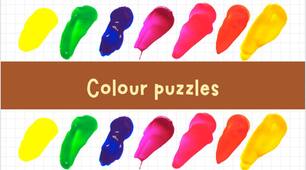 Англійська мова | Colour puzzles