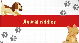 Англійська мова | Animal riddles