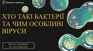 ХТО ТАКІ БАКТЕРІЇ ТА ЧИМ ОСОБЛИВІ ВІРУСИ