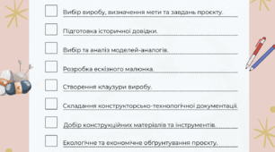 Чек-лист виконання проєкуту