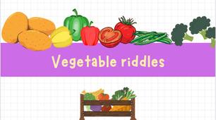 Англійська мова | Vegetable riddles