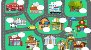 TEST "Getting Around the Town. Reading and Listening." (Unit 14. Prepare 6, NUS)