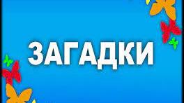 Загадки - анаграма