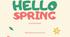 Hello Spring worksheet Привіт Весна, робочі сторінки
