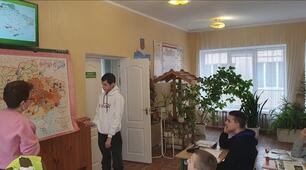 Урок географії у 9 –А класі  «Влив діяльності людини на рослинний і тваринний світ»