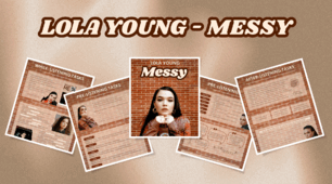 Lola Young - Messy Worksheets 🎶