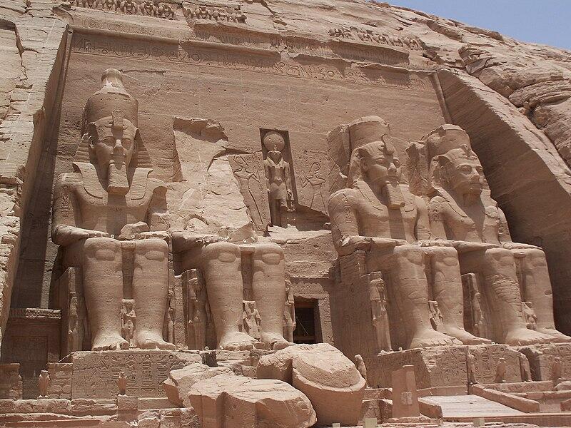 Храм Рамсеса II, фото зроблене в 2007