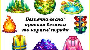 Пам'ятка на весняні канікули 2025 у відеоформаті. Техніка безпеки на весняні канікули