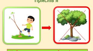 Екологічні прислів'я (мнемотаблиці)