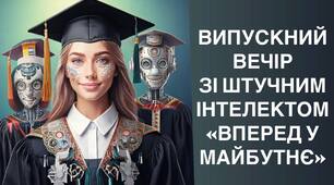 ВИПУСКНИЙ ВЕЧІР ЗІ ШТУЧНИМ ІНТЕЛЕКТОМ «ВПЕРЕД У МАЙБУТНЄ»