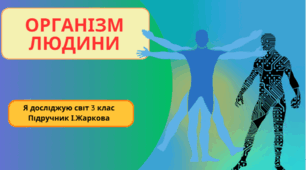 Презентація до уроку Я досліджую світ 3 клас "Організм людини."