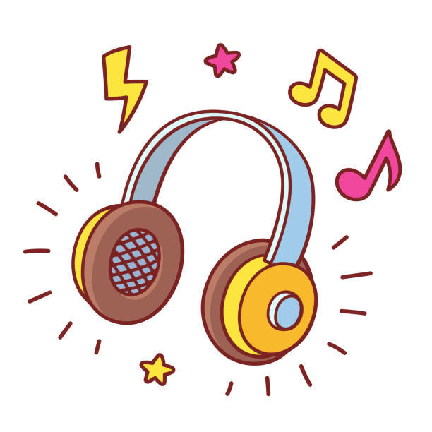 22,000+ Headphones Cartoon Stock Photos, Pictures & Royalty-Free Images - iStock | Headphones cartoon character