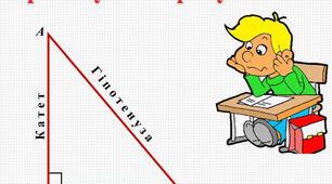 Прямокутні трикутники. Нерівність трикутника