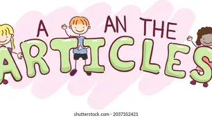 Articles a/an/the