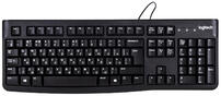 Клавіатура дротова Logitech K120 OEM Black UKR