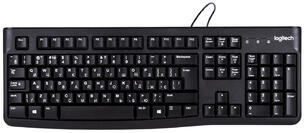 Клавіатура дротова Logitech K120 OEM Black UKR