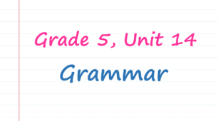 Prepare 5. Unit 14. Grammar