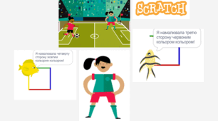Лінійні алгоритми Scratch. Практична робота.