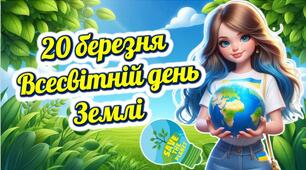 Презентація до Всесвітнього  дня Землі 2026.  20 березня – Всесвітній день Землі 2026