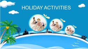 Презентація до підручника English Plus Starter "Unit 6. Holiday activities."