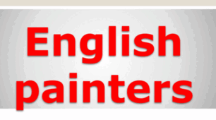 English Painters 10 form
