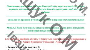 Діагностувальна робота за ГР2 з теми "ЛІТЕРАТУРНИЙ ДЕТЕКТИВ. ПРИГОДИ І ГУМОР"