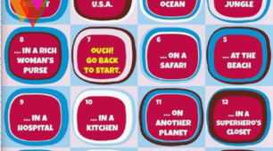 Інтерактивна настільна гра "What you might find"(board game)