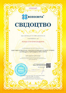  Свідоцтво