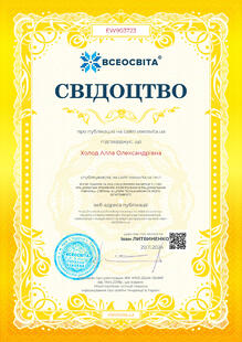  Свідоцтво