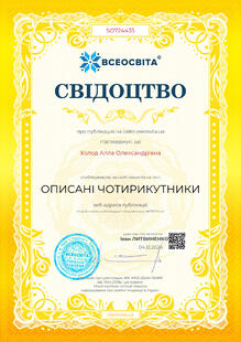  Свідоцтво